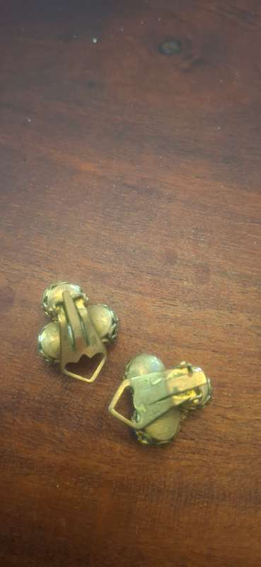 Vintage murano glass beads earrings made in Italy