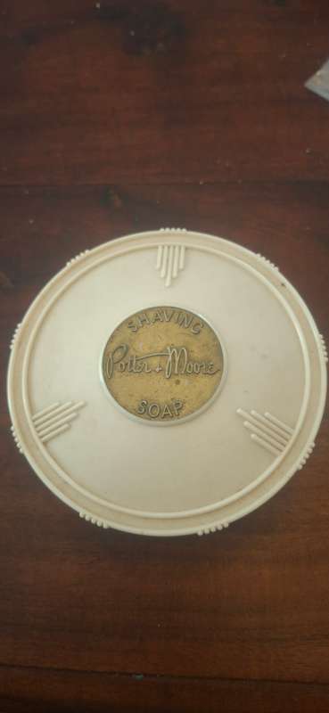 Vintage shaving soap bakelite