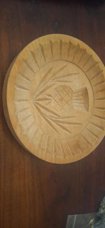 Scottish Thistle Shortbread Mould Scottish Decor