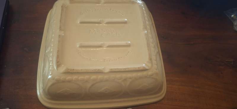 Mason Cash Ceramic 9 Cane Square Stoneware Baking Dish