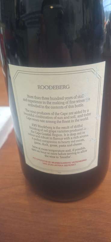 Roodeberg KWV 1981 1,5 l