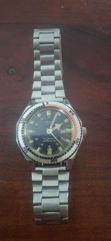 orima watches super datomatic mens watch working