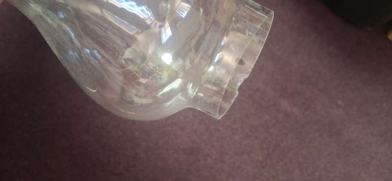 Lamp glass vintage