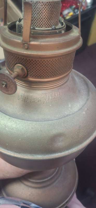 Millers vestal lamp vintage