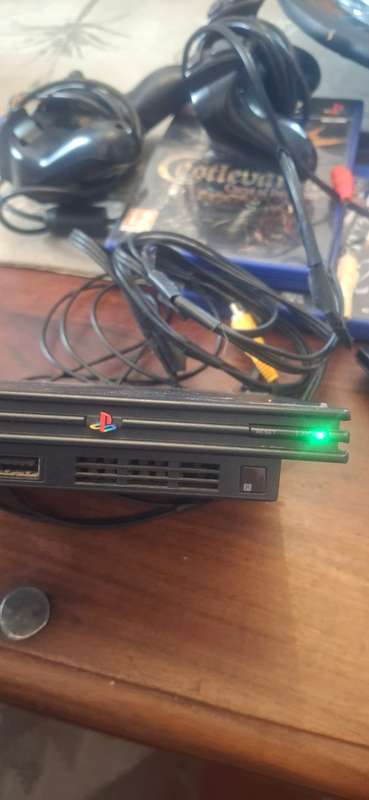 Playstation 2 with 3 games