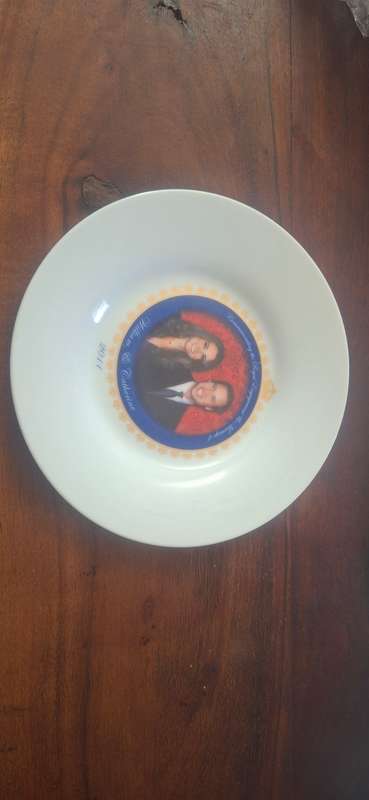 Prince William & Kate Royal Wedding Souvenir Plate