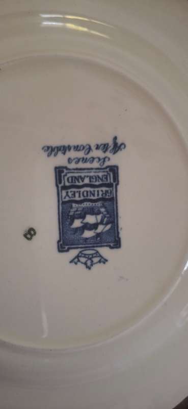 Grindley plate vintage