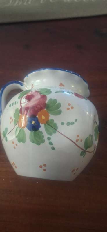 Italian handpainted jar