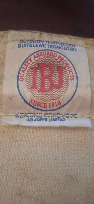 Canvas water bag vintage