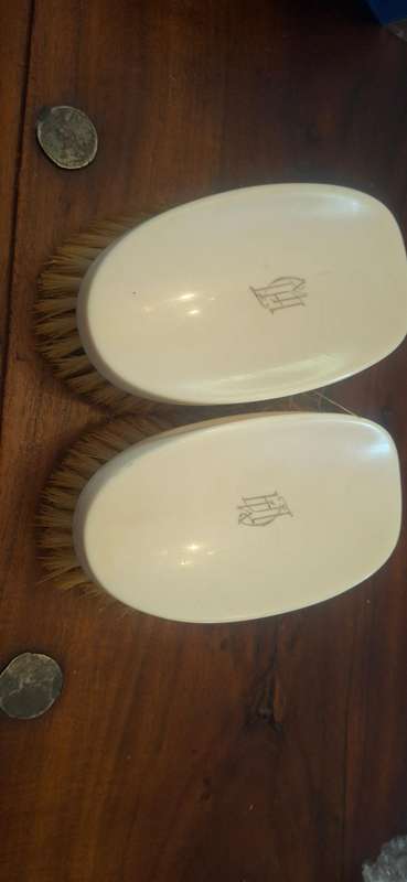 Vintage bone brushes