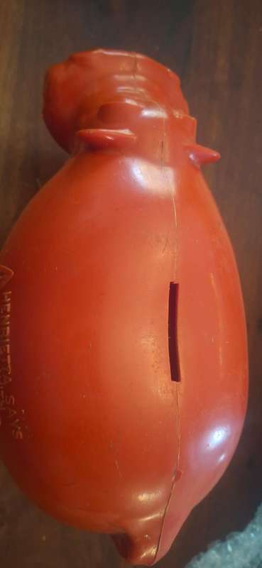 Allied Henrietta savings piggy bank vintage