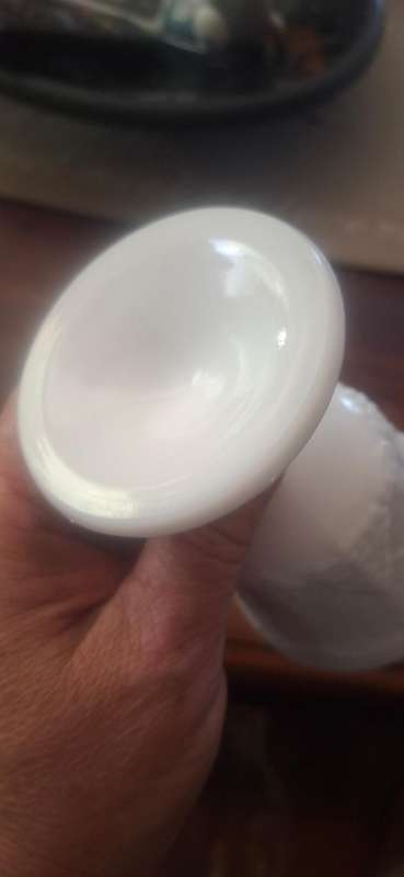 Milk glass glass