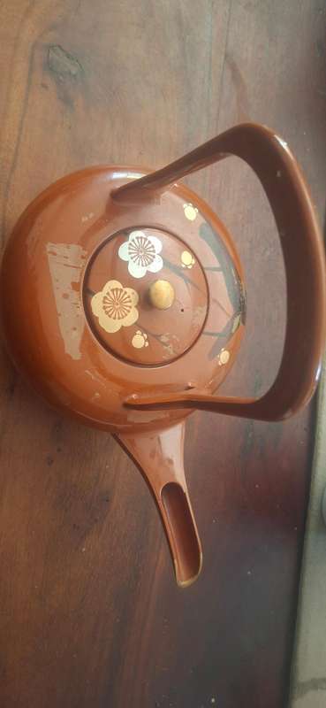 Vintage Asian  Teapot plastic vintage