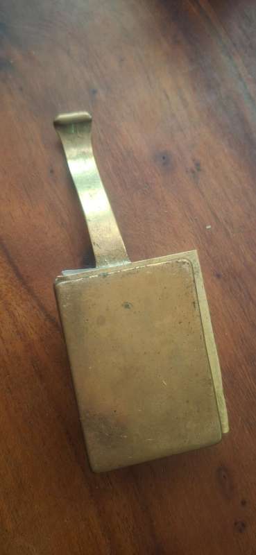 Vintage copper matchbox holderppp