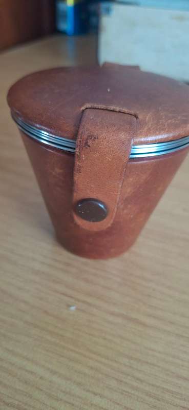 Vintage travel stainless steel cups