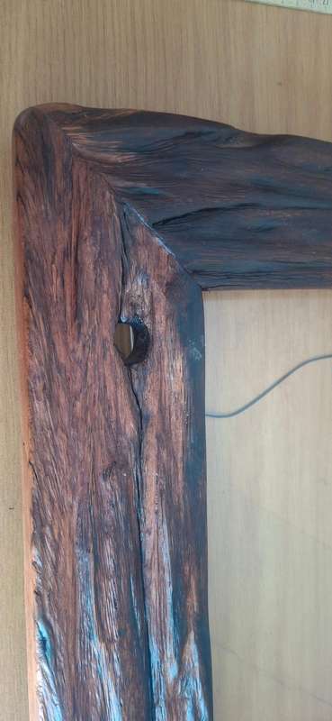 Vintage sleeper wood frame