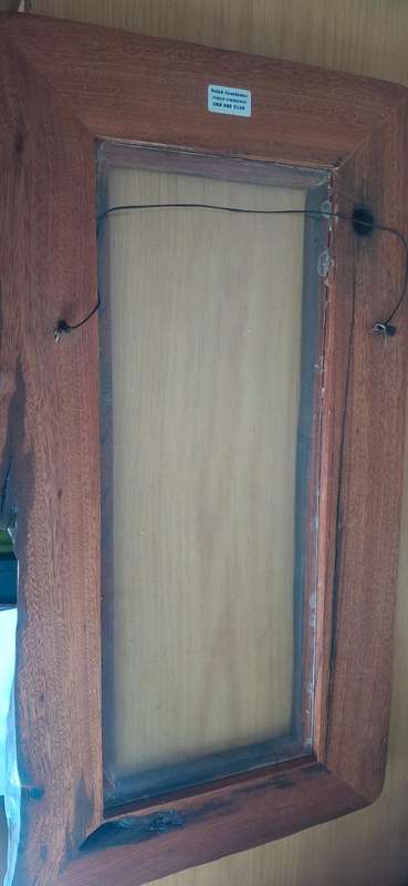 Vintage sleeper wood frame