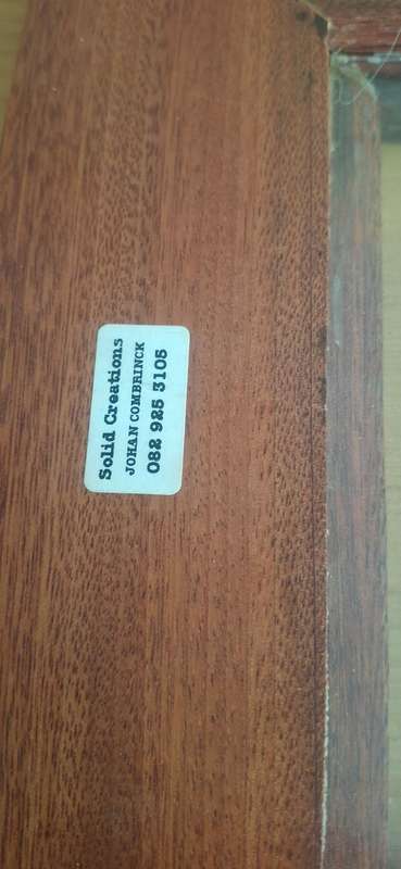 Vintage sleeper wood frame
