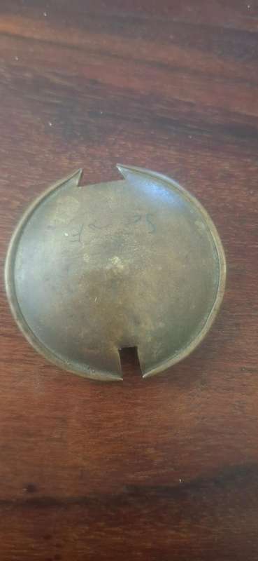 brass clock pendulum vintage