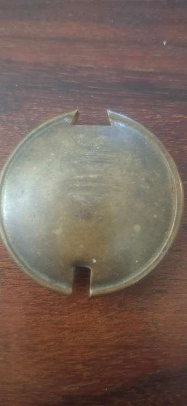 brass clock pendulum vintage
