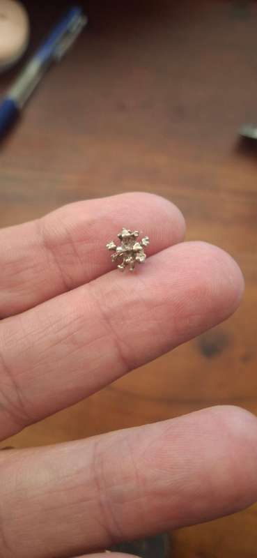 Sterling silver earrings made in italy