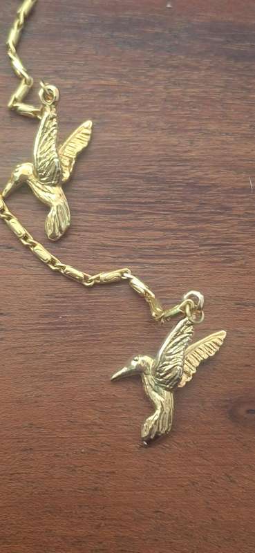 Hummingbird Bracelet with necklace cinderela ba