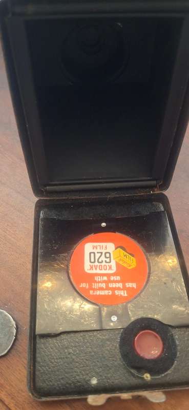 Retro Kodak Brownie Six-20 C 620 Film Made in England 1950s