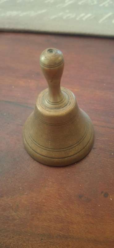 Small brass bell vintage