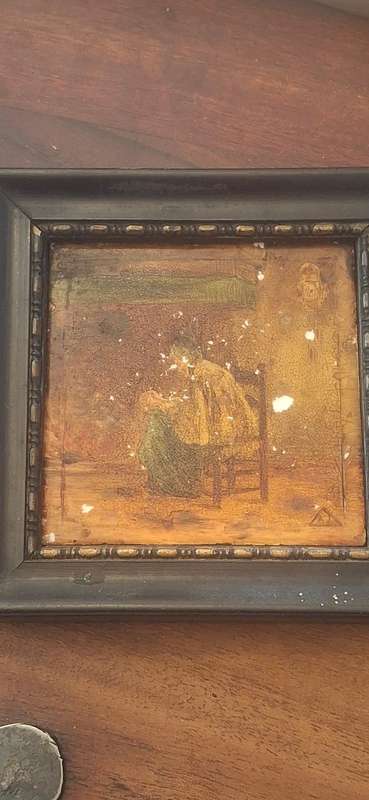 Vintage painting