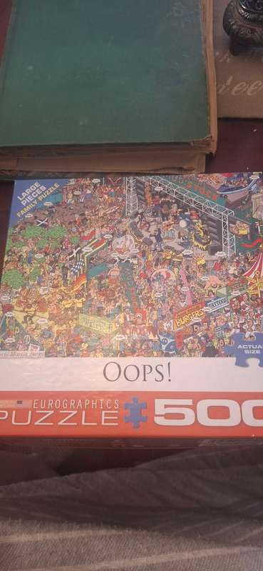 Oops 500 piece puzzle