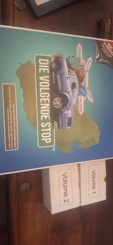 Die volgende stop bord spel met volume 1 en 2