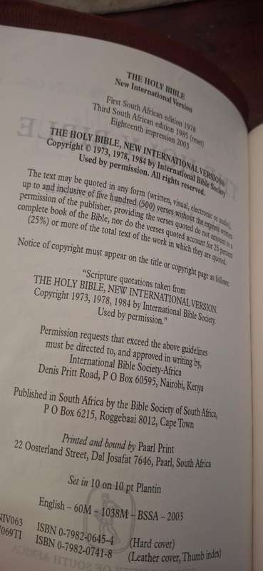 Holy bible new international version