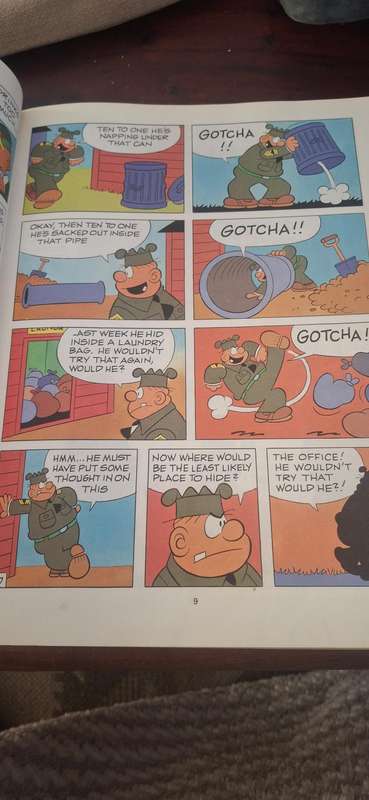 Beetle Bailey In Too Many Sergeants (1984) cartoon comic book rare vintage old collectable