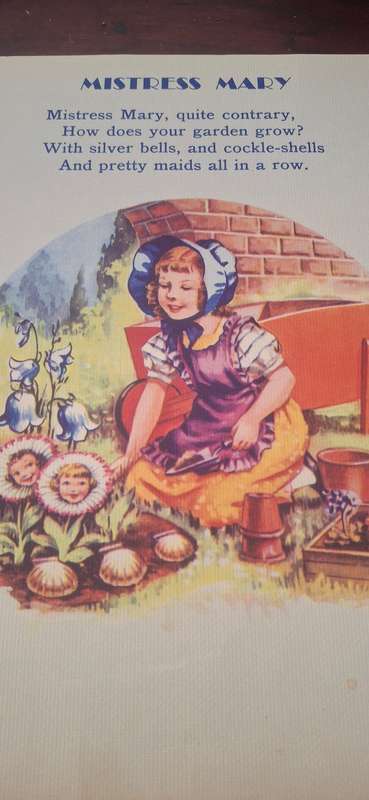 Nursery Rhymes Paperback - 1955