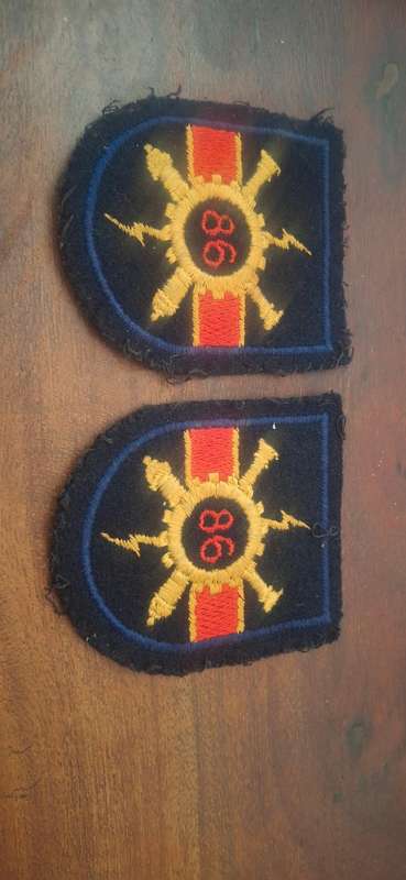 South Africa African 86 Technical Stores Depot Shoulder Flash Badge