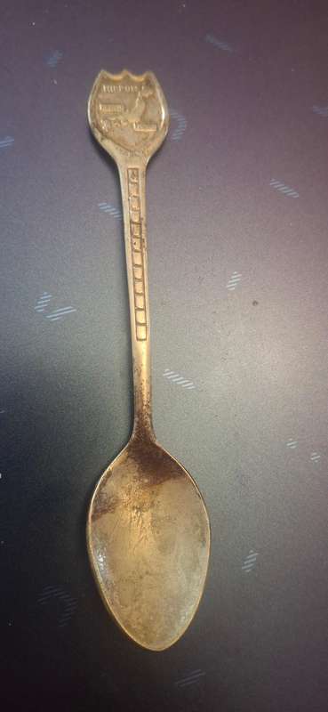 AMITA Jewerly Silver Plated Teaspoon, Teaspoon 1970, Sugar Spoon, Cream Spoon