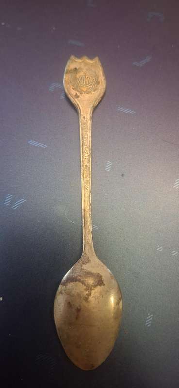 AMITA Jewerly Silver Plated Teaspoon, Teaspoon 1970, Sugar Spoon, Cream Spoon
