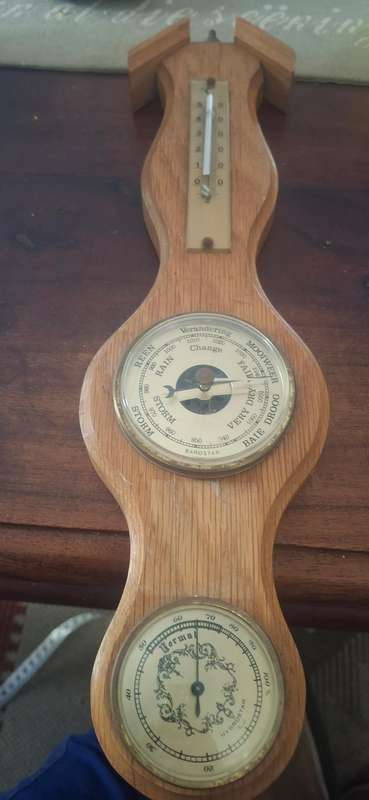 Barigo Stormy Rain Change Fair Very Dry Meter with Thermo and Hydrometer