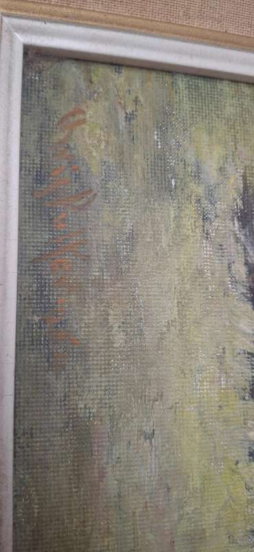Oil painting landscape