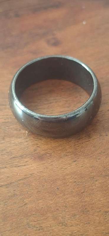 Onyx black ring