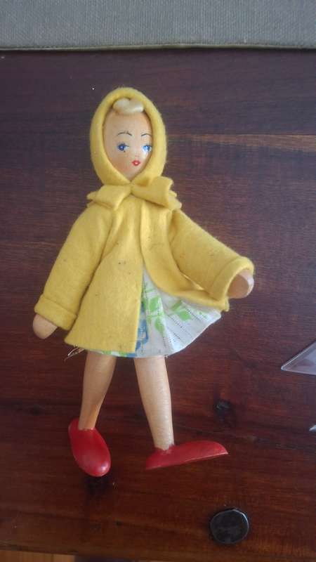 Wooden doll