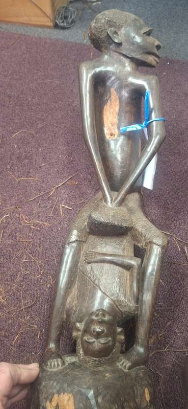 Vintage wooden figurine
