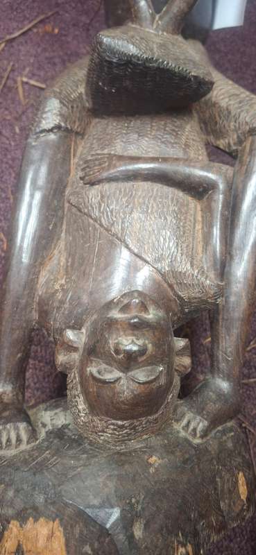 Vintage wooden figurine