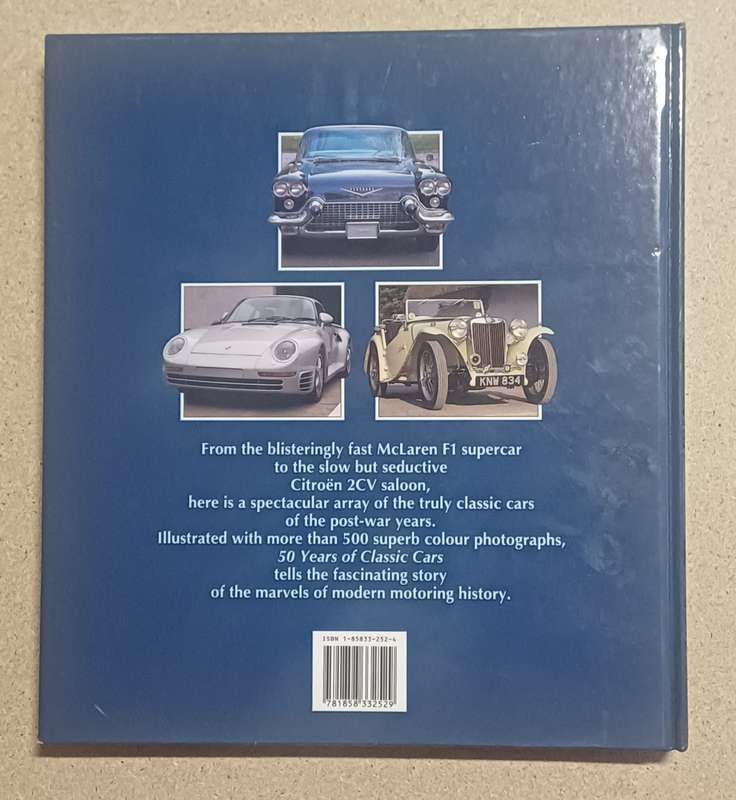 50 YEARS OF CLASSIC CARS JONATHAN WOOD