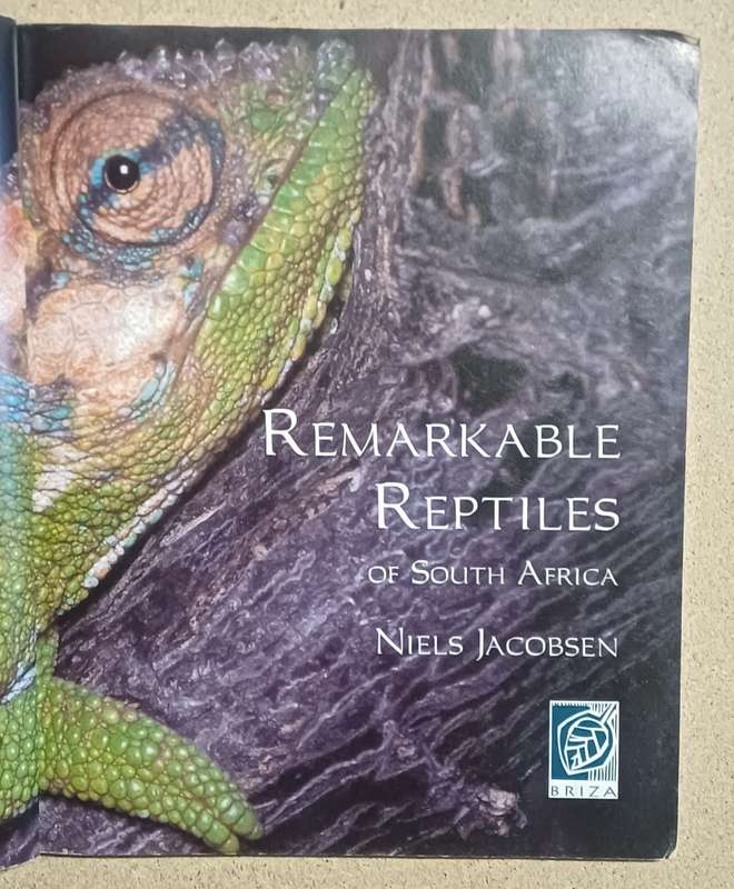 REMARKABLE REPTILES OF SOUTH-AFRICA NIELS JACOBSEN