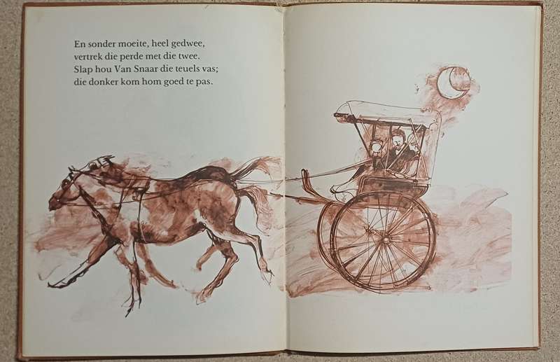 Piet van Snaar 'n Volksballade deur Eugene N. Marais met illustrasies deur Alida Bothma