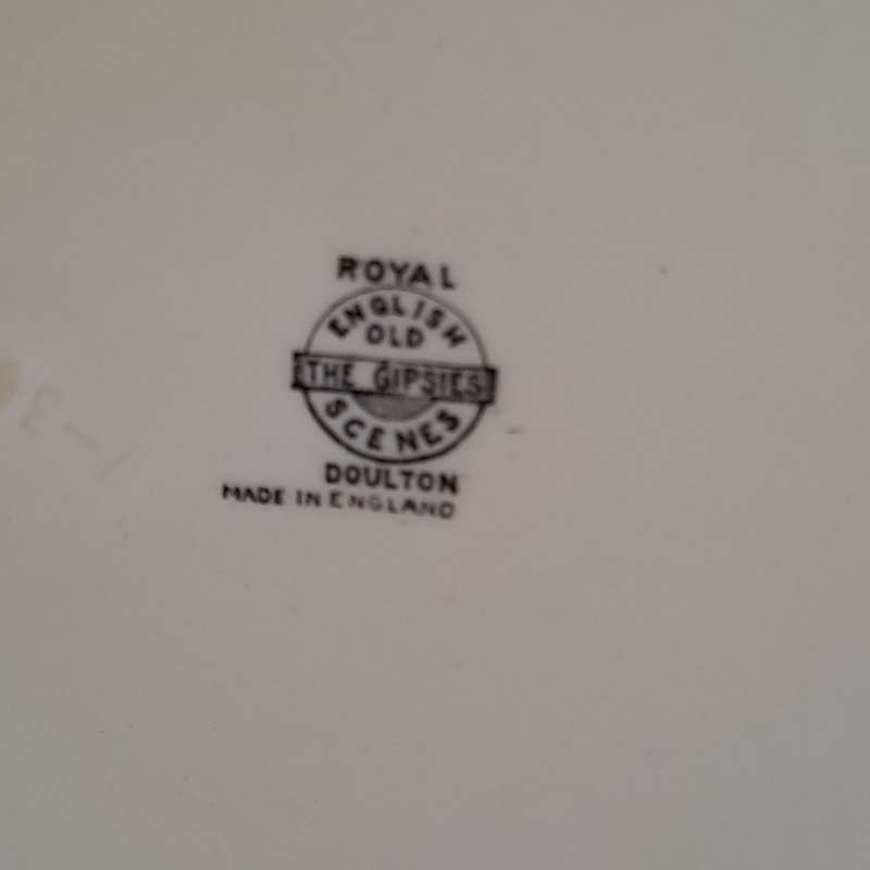 Royal Doulton Plate 'The Gipsies'