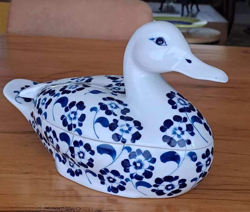 Cardinal Fine Porcelain Duck Tureen