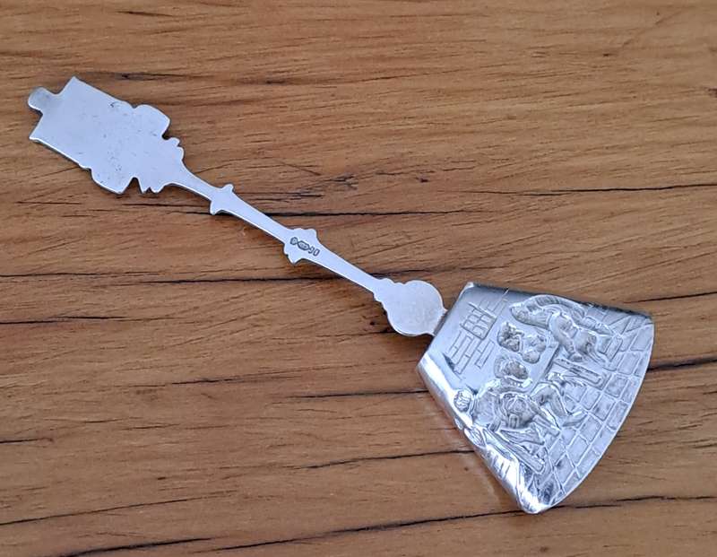 Dutch Scene Sugar Spoon