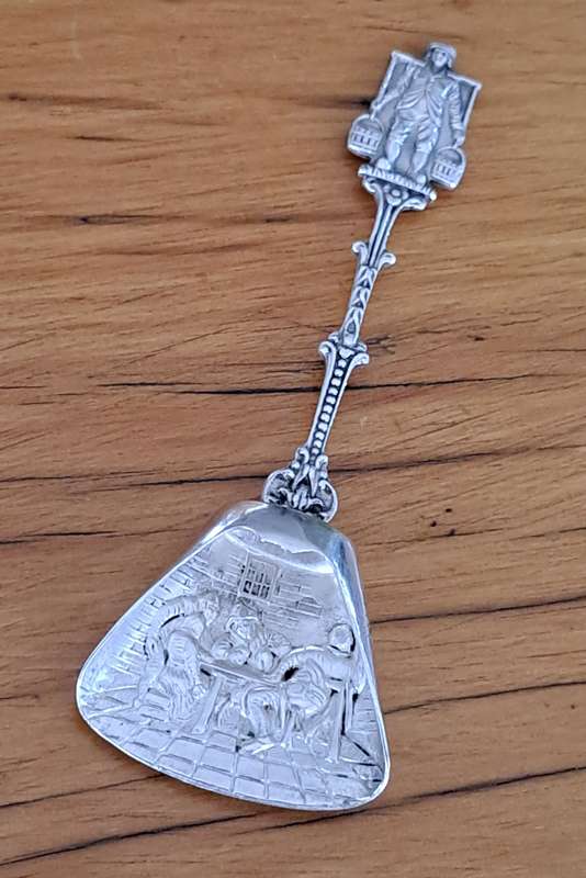 Dutch Scene Sugar Spoon
